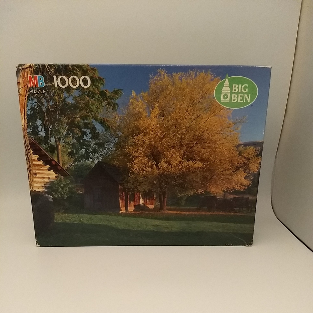Jigsaw Puzzle MB Big Ben 1000 Piece Cashmere Washington